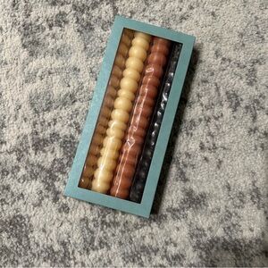 Urban outfitters home bubble taper candles set of 4